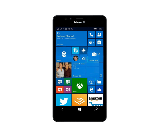 Microsoft Lumia 950 XL Dual SIM LTE czarny - 263667 - zdjęcie 3